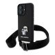 Husa Crossbody Karl Lagerfeld Saffiano Metal Karl and Choupette pentru iPhone 16 Plus, Neagra Husa Crossbody Karl Lagerfeld Saffiano Metal Karl and Choupette pentru iPhone 16 Plus, Neagra (Bakr, KLHCP16MSAKCPBK) by www.silkase.ro