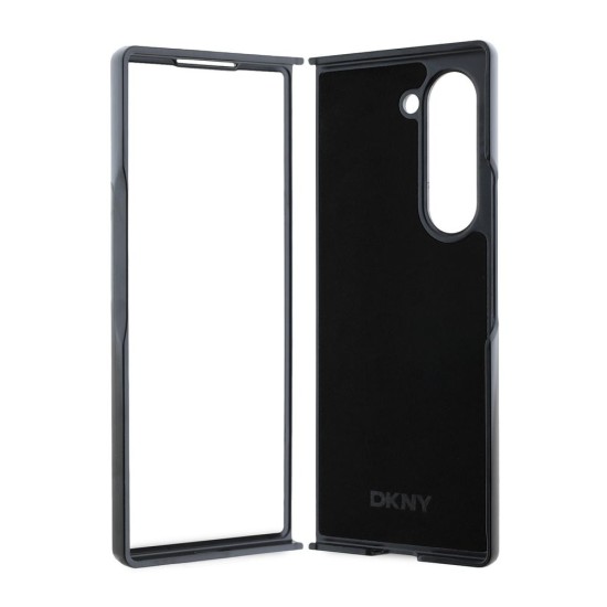 Husă DKNY din Piele Ecologică cu Model în Carouri și Dungi pentru Samsung Galaxy Z Fold 6, Negru Husă DKNY din Piele Ecologică cu Model în Carouri și Dungi pentru Samsung Galaxy Z Fold 6, Negru (Bakr, DKHCZFD6PCPTSSK) by www.silkase.ro