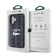 Husa Lacoste Blend Monogram MagSafe pentru iPhone 16, Neagra (Bakr, LCHMP16SPIGK) by www.silkase.ro