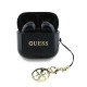 Căști Wireless TWS Guess Classic Logo Charm, Negre Căști Wireless TWS Guess Classic Logo Charm, Negre (Bakr, GUTWSXMCCLK) by www.silkase.ro