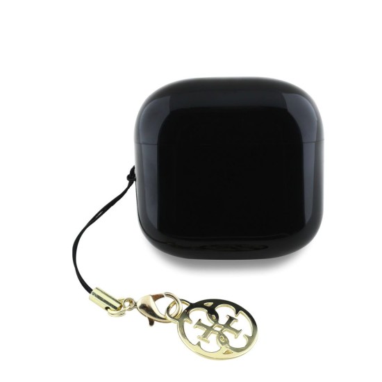 Căști Wireless TWS Guess Classic Logo Charm, Negre Căști Wireless TWS Guess Classic Logo Charm, Negre (Bakr, GUTWSXMCCLK) by www.silkase.ro