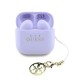 Căști Wireless TWS Guess Classic Logo Charm, Mov Căști Wireless TWS Guess Classic Logo Charm, Mov (Bakr, GUTWSXMCCLU) by www.silkase.ro