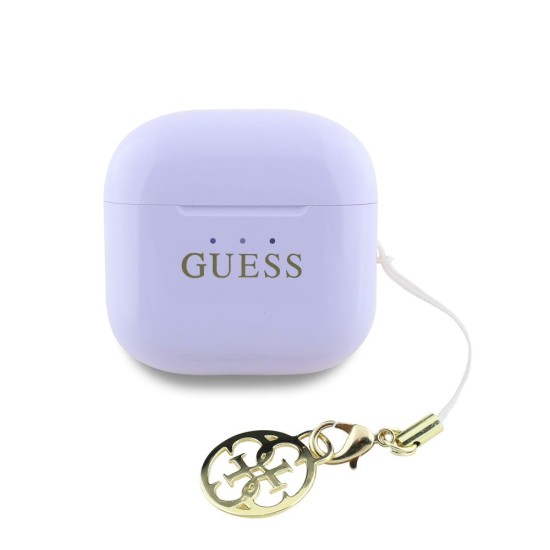 Căști Wireless TWS Guess Classic Logo Charm, Mov Căști Wireless TWS Guess Classic Logo Charm, Mov (Bakr, GUTWSXMCCLU) by www.silkase.ro