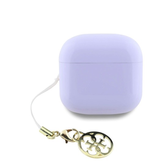 Căști Wireless TWS Guess Classic Logo Charm, Mov Căști Wireless TWS Guess Classic Logo Charm, Mov (Bakr, GUTWSXMCCLU) by www.silkase.ro