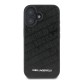 Husa Karl Lagerfeld PU Quilted Pattern pentru iPhone 16, Neagra (Bakr, KLHCP16SPQKPMK) by www.silkase.ro