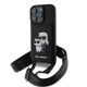 Husa Crossbody Karl Lagerfeld Saffiano Karl and Choupette pentru iPhone 16 Pro, Neagra Husa Crossbody Karl Lagerfeld Saffiano Karl and Choupette pentru iPhone 16 Pro, Neagra (Bakr, KLHCP16LCSAKCPMK) by www.silkase.ro