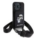Husa Crossbody Karl Lagerfeld Saffiano Karl and Choupette pentru iPhone 16 Pro, Neagra Husa Crossbody Karl Lagerfeld Saffiano Karl and Choupette pentru iPhone 16 Pro, Neagra (Bakr, KLHCP16LCSAKCPMK) by www.silkase.ro
