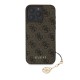 Husa Guess 4G Charm (Tone on Tone) pentru iPhone 16 Pro Max, Maro (Bakr, GUHCP16XGF4GCW) by www.silkase.ro