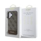Husa Guess PU 4G Stripe pentru iPhone 16, Maro Husa Guess PU 4G Stripe pentru iPhone 16, Maro (Bakr, GUHCP16SG4GLBR) by www.silkase.ro