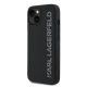 Husa Karl Lagerfeld 3D Rubber Glitter Logo pentru iPhone 15, Neagra Husa Karl Lagerfeld 3D Rubber Glitter Logo pentru iPhone 15, Neagra (Bakr, KLHCP15SRBKGVCK) by www.silkase.ro