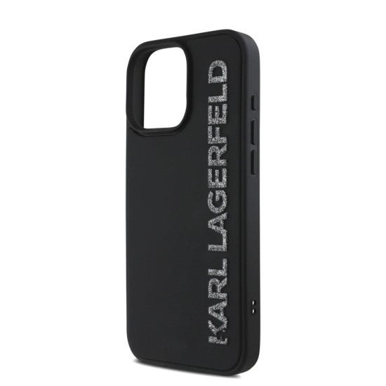 Husa Karl Lagerfeld 3D Rubber Glitter Logo pentru iPhone 15 Pro Max, Neagra Husa Karl Lagerfeld 3D Rubber Glitter Logo pentru iPhone 15 Pro Max, Neagra (Bakr, KLHCP15XRBKGVCK) by www.silkase.ro