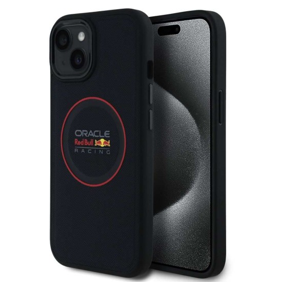 Husa Red Bull PC/TPU Red Ring MagSafe pentru iPhone 15, Bleumarin Husa Red Bull PC/TPU Red Ring MagSafe pentru iPhone 15, Bleumarin (Bakr, RBHMP15S24PUILVR) by www.silkase.ro