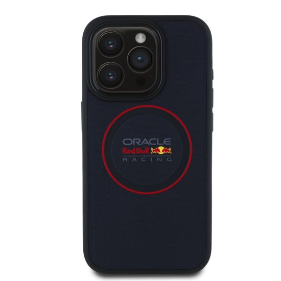 Husa Red Bull PC/TPU Red Ring MagSafe pentru iPhone 15 Pro Max, Bleumarin (Bakr, RBHMP15X24PUILVR) by www.silkase.ro