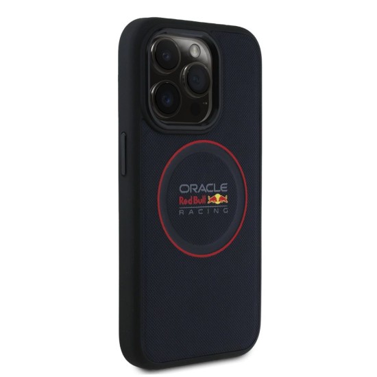 Husa Red Bull PC/TPU Red Ring MagSafe pentru iPhone 15 Pro Max, Bleumarin (Bakr, RBHMP15X24PUILVR) by www.silkase.ro