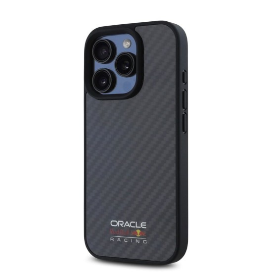Husa Red Bull Carbon Shiny Logo MagSafe pentru iPhone 16 Pro Max, Neagra Husa Red Bull Carbon Shiny Logo MagSafe pentru iPhone 16 Pro Max, Neagra (Bakr, RBHMP16X24CFILSK) by www.silkase.ro