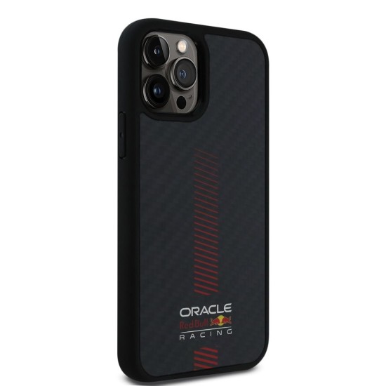 Husa Red Bull Carbon Powerbar MagSafe pentru iPhone 12 / 12 Pro, Neagra Husa Red Bull Carbon Powerbar MagSafe pentru iPhone 12 / 12 Pro, Neagra (Bakr, RBHMP12M24CFGSMK) by www.silkase.ro