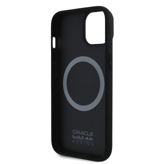 Husa Red Bull Carbon Powerbar MagSafe pentru iPhone 14, Neagra Husa Red Bull Carbon Powerbar MagSafe pentru iPhone 14, Neagra (Bakr, RBHMP14S24CFGSMK) by www.silkase.ro