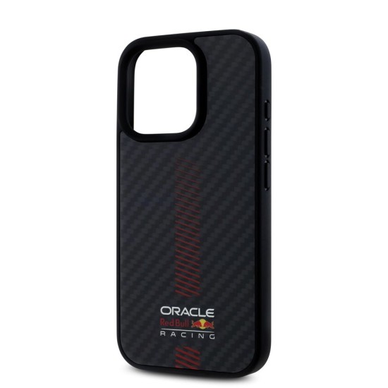 Husa Red Bull Carbon Powerbar MagSafe pentru iPhone 15 Pro Max, Neagra Husa Red Bull Carbon Powerbar MagSafe pentru iPhone 15 Pro Max, Neagra (Bakr, RBHMP15X24CFGSMK) by www.silkase.ro