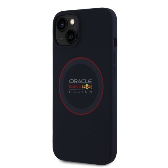 Husa Red Bull Silicone Red Ring MagSafe pentru iPhone 13, Bleumarin Husa Red Bull Silicone Red Ring MagSafe pentru iPhone 13, Bleumarin (Bakr, RBHMP13M24SIILVR) by www.silkase.ro