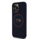 Husa Red Bull Silicone Red Ring MagSafe pentru iPhone 13 Pro, Bleumarin (Bakr, RBHMP13L24SIILVR) by www.silkase.ro