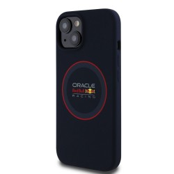 Husa Red Bull Silicone Red Ring MagSafe pentru iPhone 15, Bleumarin Husa Red Bull Silicone Red Ring MagSafe pentru iPhone 15, Bleumarin