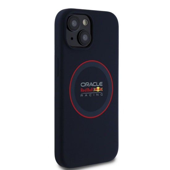 Husa Red Bull Silicone Red Ring MagSafe pentru iPhone 15, Bleumarin Husa Red Bull Silicone Red Ring MagSafe pentru iPhone 15, Bleumarin (Bakr, RBHMP15S24SIILVR) by www.silkase.ro
