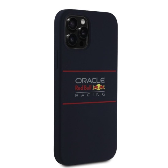 Husa Red Bull Silicone Horizontal Logo MagSafe pentru iPhone 12/12 Pro, Bleumarin Husa Red Bull Silicone Horizontal Logo MagSafe pentru iPhone 12/12 Pro, Bleumarin (Bakr, RBHMP12M24SIHSRV) by www.silkase.ro