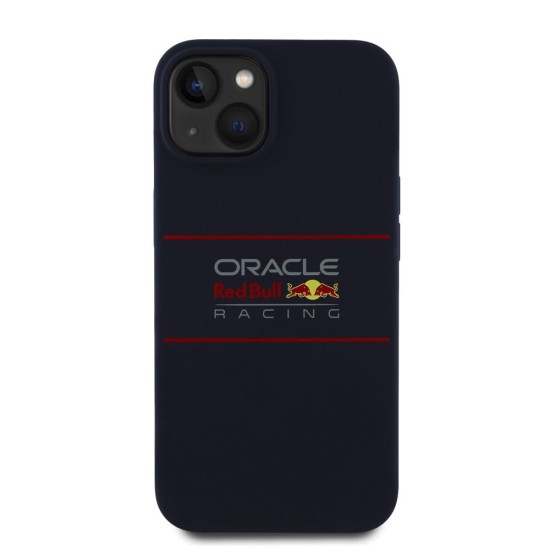 Husa Red Bull Silicone Horizontal Logo MagSafe pentru iPhone 14, Bleumarin Husa Red Bull Silicone Horizontal Logo MagSafe pentru iPhone 14, Bleumarin (Bakr, RBHMP14S24SIHSRV) by www.silkase.ro