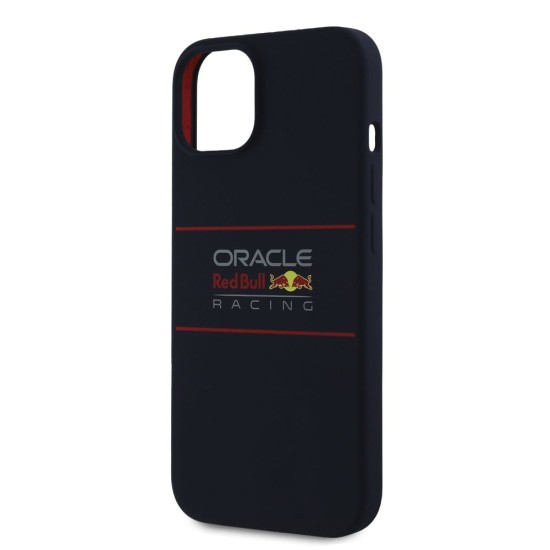 Husa Red Bull Silicone Horizontal Logo MagSafe pentru iPhone 14, Bleumarin Husa Red Bull Silicone Horizontal Logo MagSafe pentru iPhone 14, Bleumarin (Bakr, RBHMP14S24SIHSRV) by www.silkase.ro