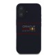Husa Red Bull Silicone Horizontal Logo MagSafe pentru iPhone 16, Bleumarin (Bakr, RBHMP16S24SIHSRV) by www.silkase.ro