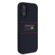 Husa Red Bull Silicone Horizontal Logo MagSafe pentru iPhone 16, Bleumarin (Bakr, RBHMP16S24SIHSRV) by www.silkase.ro