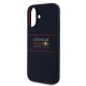 Husa Red Bull Silicone Horizontal Logo MagSafe pentru iPhone 16 Plus, Bleumarin (Bakr, RBHMP16M24SIHSRV) by www.silkase.ro