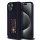 Husa Red Bull Silicone Vertical Logo MagSafe pentru iPhone 15, Bleumarin Husa Red Bull Silicone Vertical Logo MagSafe pentru iPhone 15, Bleumarin (Bakr, RBHMP15S24SIOLRV) by www.silkase.ro