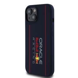 Husa Red Bull Silicone Vertical Logo MagSafe pentru iPhone 15, Bleumarin Husa Red Bull Silicone Vertical Logo MagSafe pentru iPhone 15, Bleumarin