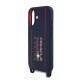 Husa Crossbody Red Bull Silicone Vertical Logo MagSafe pentru iPhone 16, Bleumarin Husa Crossbody Red Bull Silicone Vertical Logo MagSafe pentru iPhone 16, Bleumarin (Bakr, RBHMP16S24SISOLRV) by www.silkase.ro
