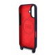 Husa Crossbody Red Bull Silicone Vertical Logo MagSafe pentru iPhone 16, Bleumarin Husa Crossbody Red Bull Silicone Vertical Logo MagSafe pentru iPhone 16, Bleumarin (Bakr, RBHMP16S24SISOLRV) by www.silkase.ro