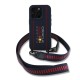 Husa Crossbody Red Bull Silicone Vertical Logo MagSafe pentru iPhone 16 Pro, Bleumarin (Bakr, RBHMP16L24SISOLRV) by www.silkase.ro