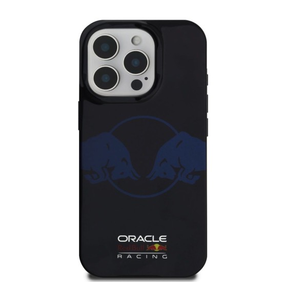 Husa Red Bull PC/TPU Two Bulls MagSafe pentru iPhone 16 Pro, Bleumarin Husa Red Bull PC/TPU Two Bulls MagSafe pentru iPhone 16 Pro, Bleumarin (Bakr, RBHMP16L24HIDBV) by www.silkase.ro