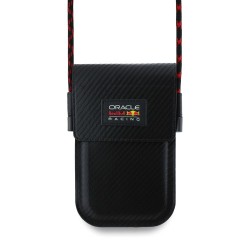 Geantă de Umăr / Portofel Telefon Red Bull PU Carbon, Neagră