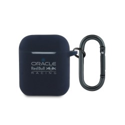 Husa Red Bull Silicone pentru AirPods 1/2, Bleumarin