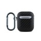 Husa Red Bull PU Carbon pentru AirPods 1/2, Neagra Husa Red Bull PU Carbon pentru AirPods 1/2, Neagra (Bakr, RBA2PUCAILK) by www.silkase.ro