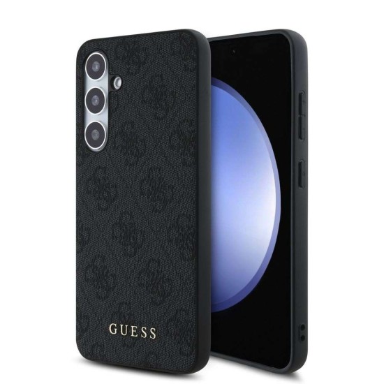 Husa Guess 4G pentru Samsung Galaxy S24 FE, Gri Husa Guess 4G pentru Samsung Galaxy S24 FE, Gri (Bakr, GUHCS24FEG4GFGR) by www.silkase.ro