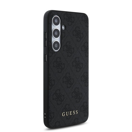 Husa Guess 4G pentru Samsung Galaxy S24 FE, Gri Husa Guess 4G pentru Samsung Galaxy S24 FE, Gri (Bakr, GUHCS24FEG4GFGR) by www.silkase.ro