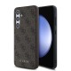 Husa Guess 4G pentru Samsung Galaxy S24 FE, Maro (Bakr, GUHCS24FEG4GFBR) by www.silkase.ro