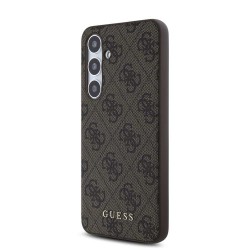 Husa Guess 4G pentru Samsung Galaxy S24 FE, Maro Husa Guess 4G pentru Samsung Galaxy S24 FE, Maro