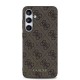 Husa Guess 4G pentru Samsung Galaxy S24 FE, Maro (Bakr, GUHCS24FEG4GFBR) by www.silkase.ro