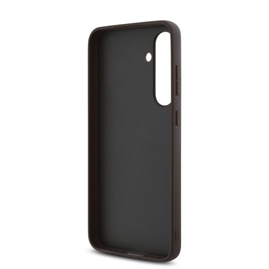 Husa Guess 4G pentru Samsung Galaxy S24 FE, Maro (Bakr, GUHCS24FEG4GFBR) by www.silkase.ro