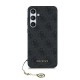 Husa Guess 4G Charm pentru Samsung Galaxy S24 FE, Gri (Bakr, GUHCS24FEGF4GGR) by www.silkase.ro