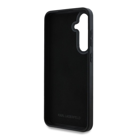 Husa Karl Lagerfeld 3D Rubber Karl and Choupette pentru Samsung Galaxy S24 FE, Neagra Husa Karl Lagerfeld 3D Rubber Karl and Choupette pentru Samsung Galaxy S24 FE, Neagra (Bakr, KLHCS24FE3DRKCNK) by www.silkase.ro