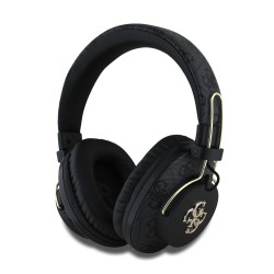 Căști Wireless Over-Ear Guess PU 4G Metal Logo (ENC), Negre